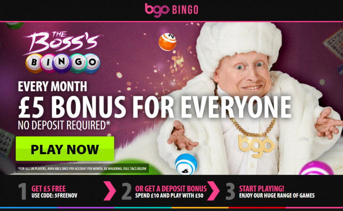 bgo bingo free 5 monthly