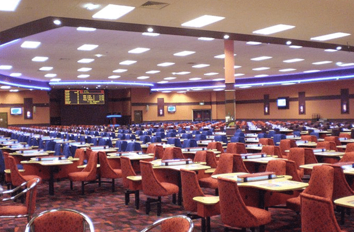 Interior picture of the bingo clubs facilities