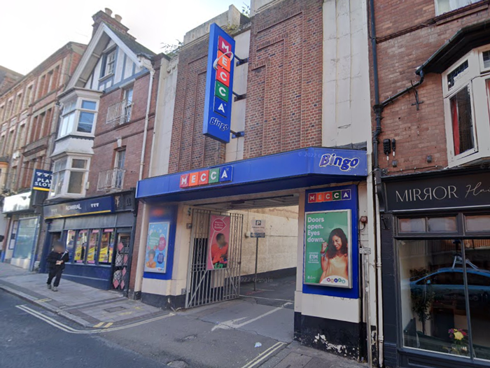 Exterior picture of Mecca Bingo Exeter  