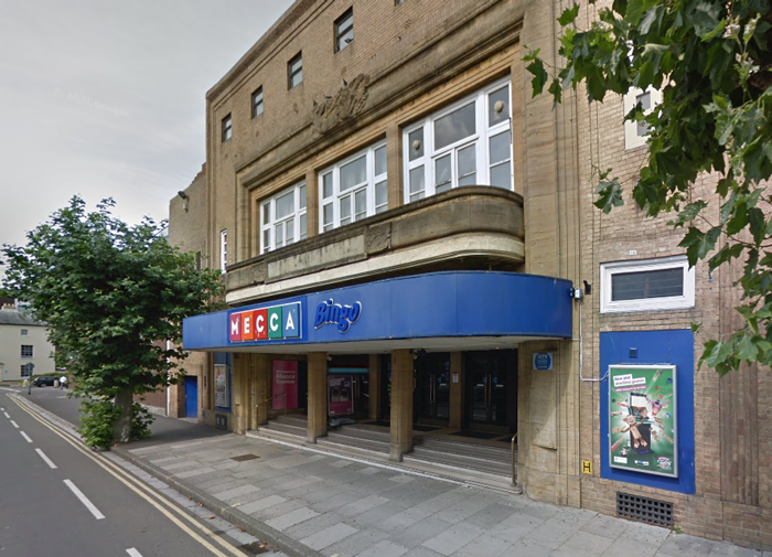 Exterior picture of Mecca Bingo Taunton 