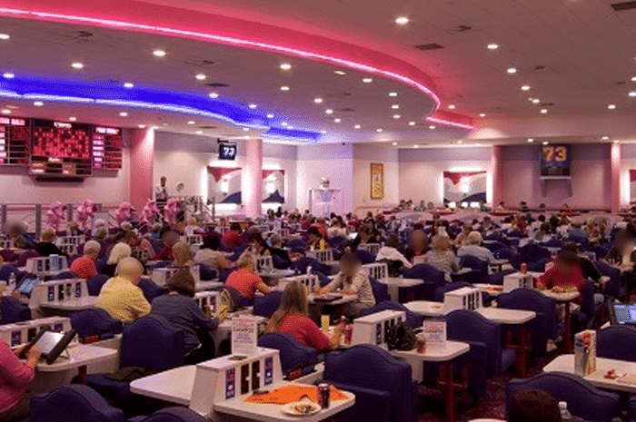 interior picture of the bingo hall